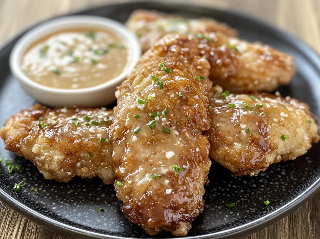 Served Bang Bang Chicken
