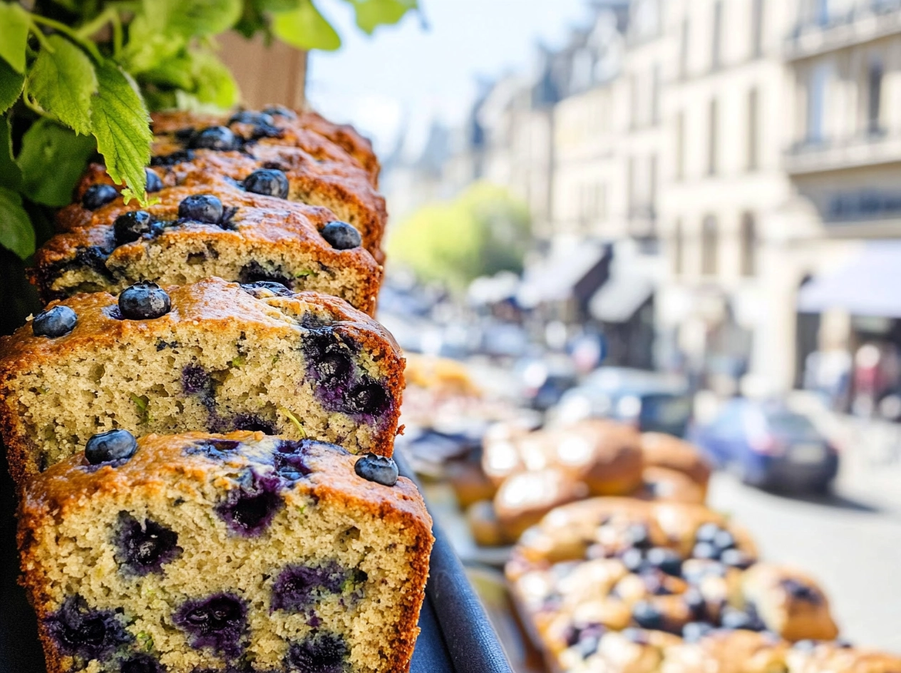 Blueberry Zucchini Bread-2