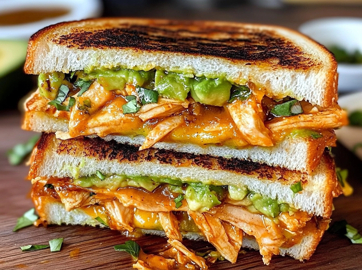 Chicken Avocado Melt Sandwich