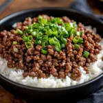 Delicious Korean Ground Beef Bowl-2