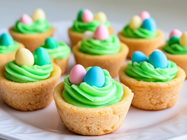Easter Basket Sugar Cookie Cups-2