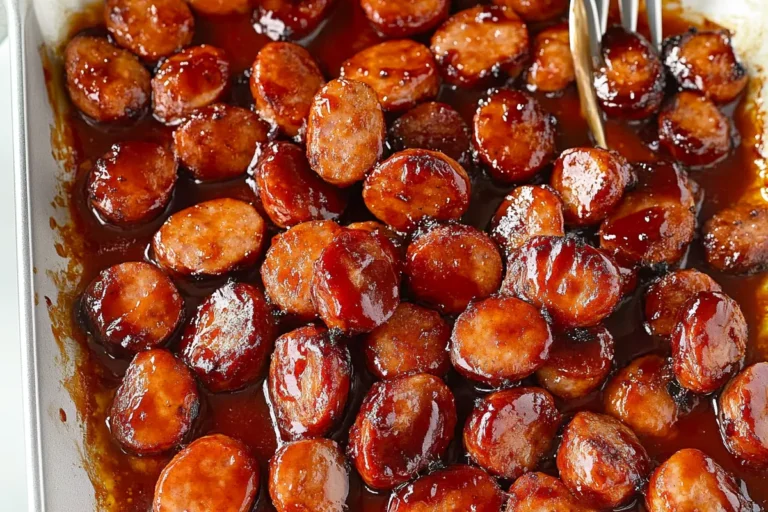BBQ Sausage Bites: Easy Appetizer Recipe