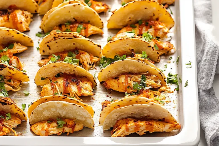 Mini Baked Chicken Tacos: Easy and Delicious Recipe