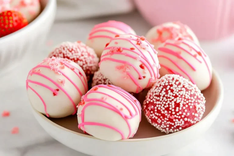Strawberry Cake Truffles Recipe: Easy & Delicious Treats