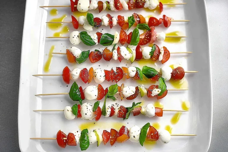 Mini Caprese Skewers: A Bite-Sized Delight
