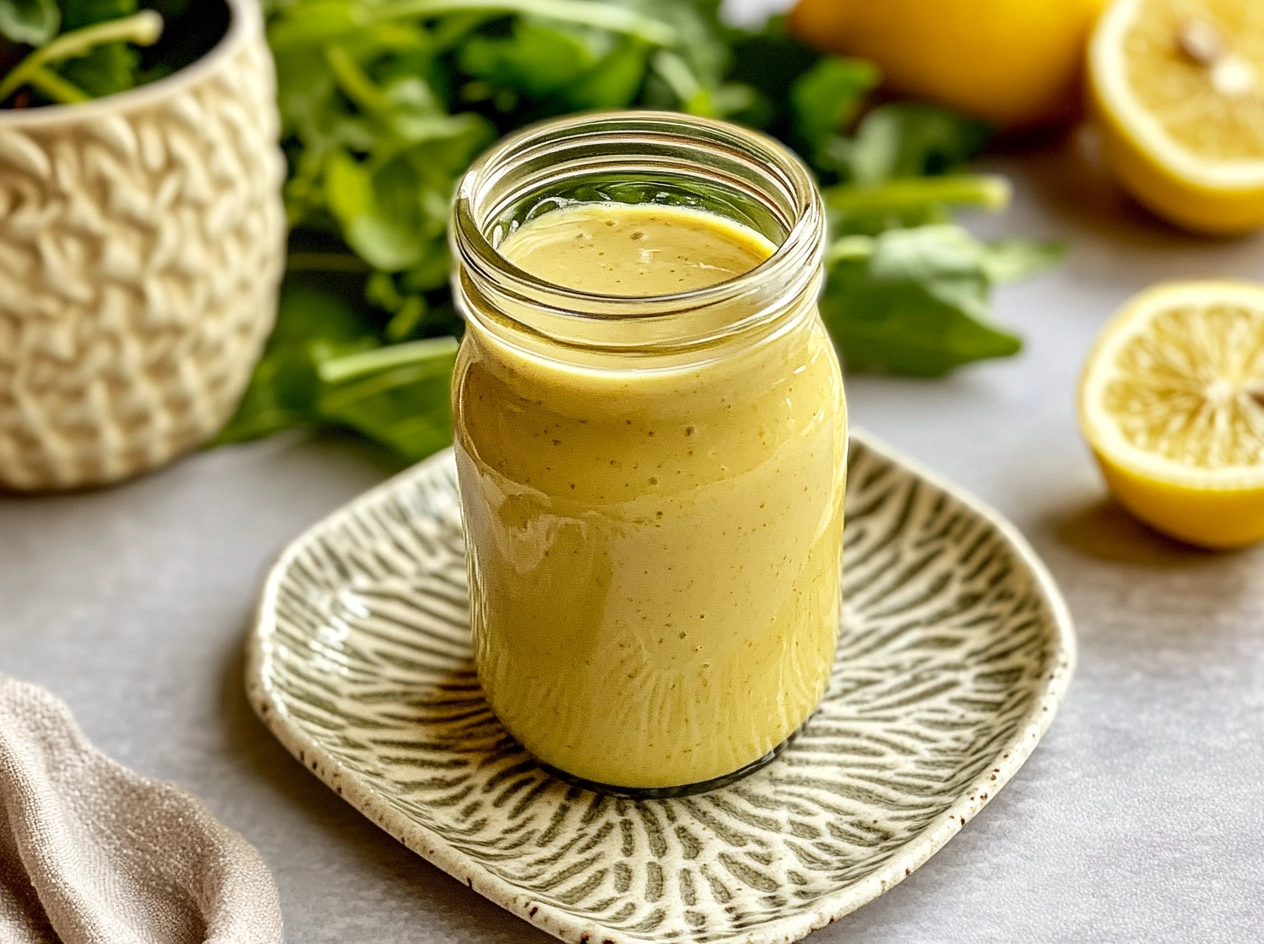 Honey Lemon Vinaigrette Salad Dressing