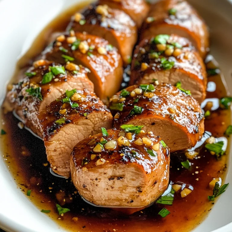 Honey Garlic Pork Tenderloin