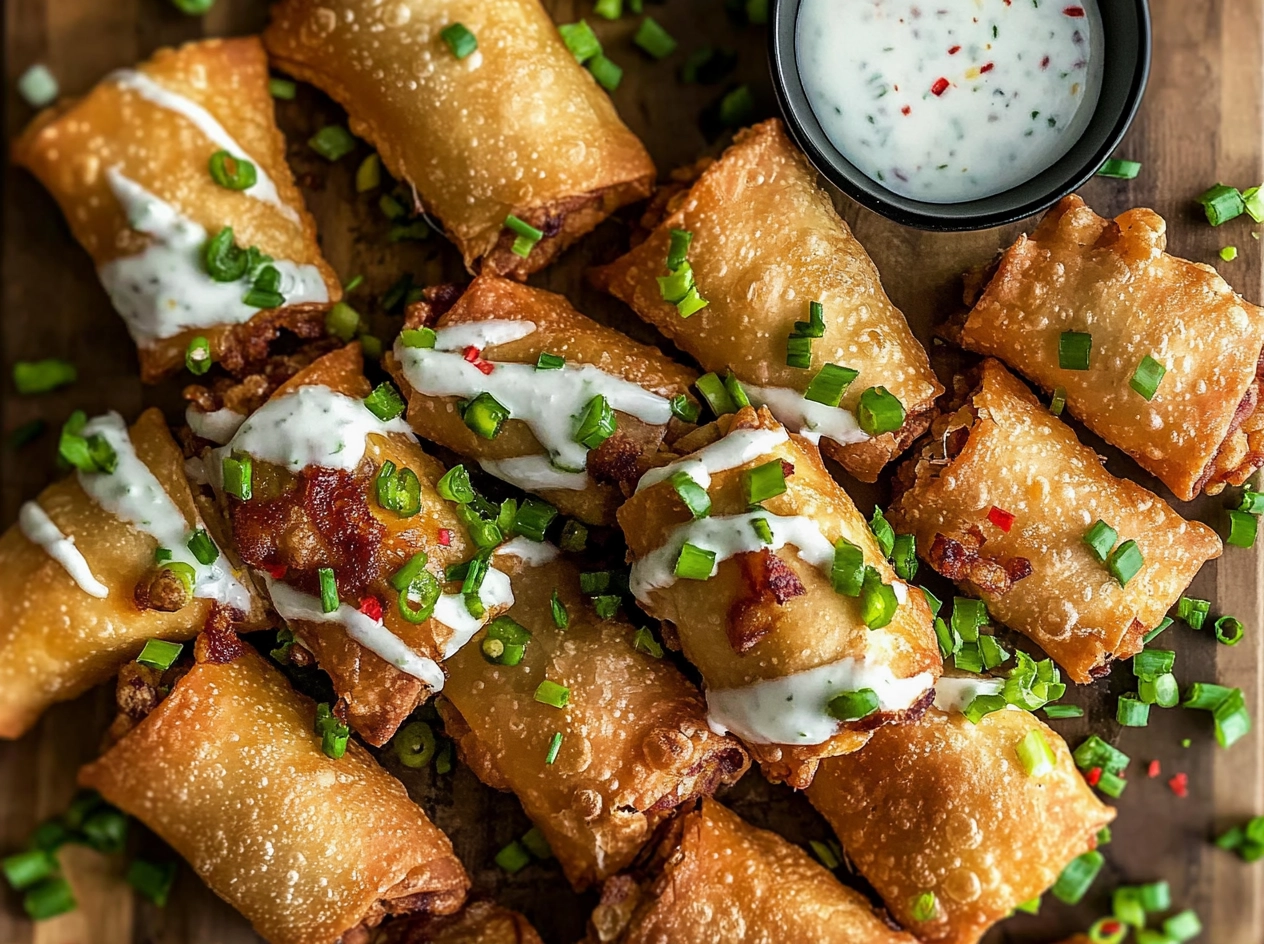 Frozen Jalapeno Popper Egg Rolls