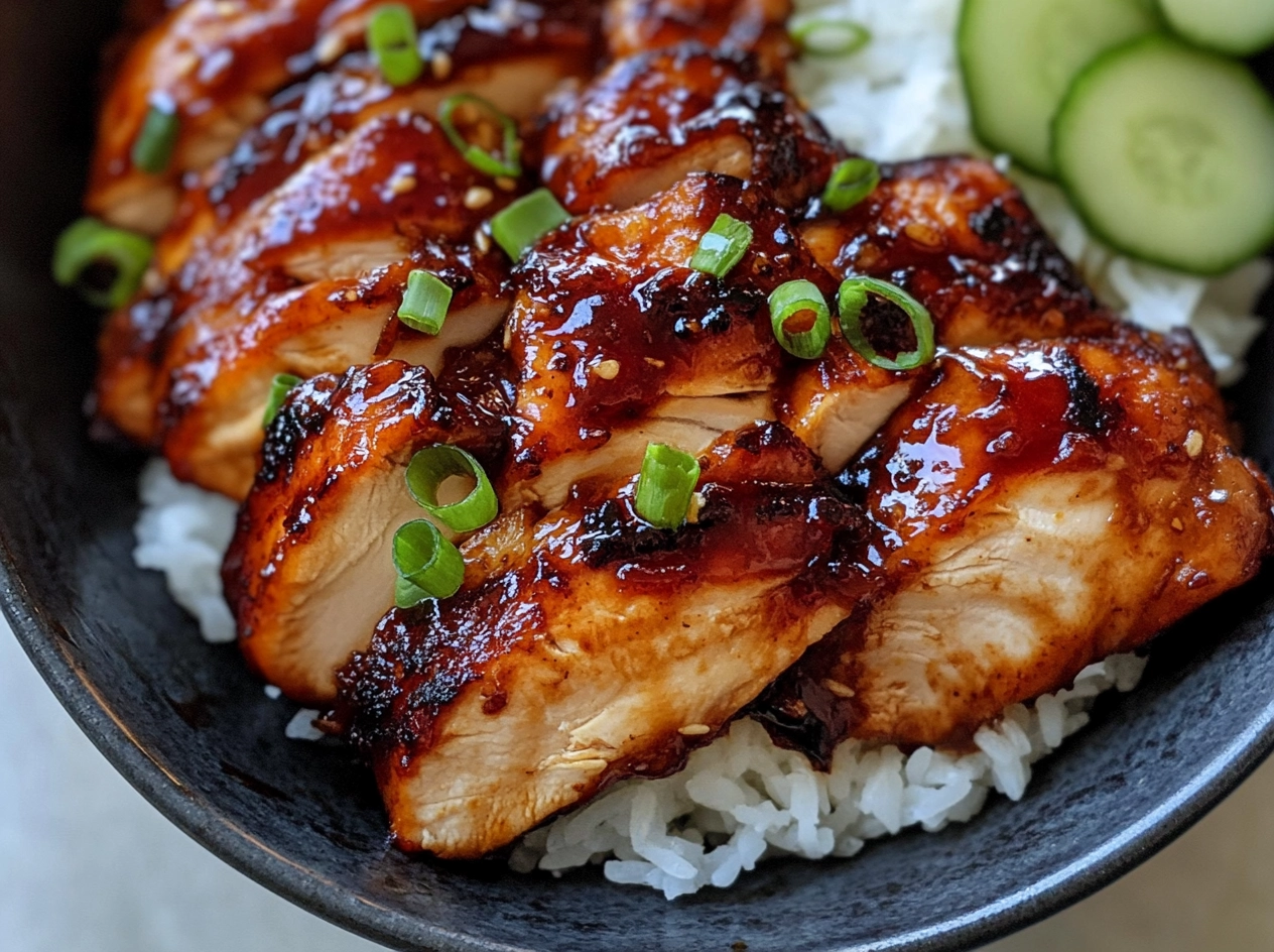 Delicious Sticky Honey Gochujang Chicken