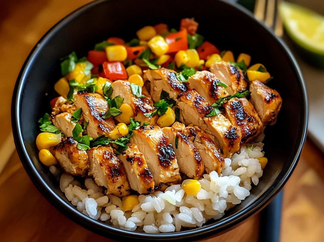 STREET CORN CHICKEN RICE BOWL-2