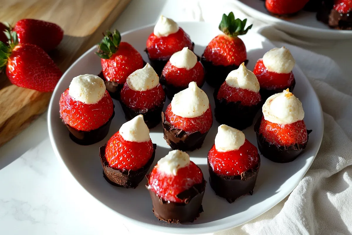 Tips for Chocolate Covered Cheesecake Strawberries
