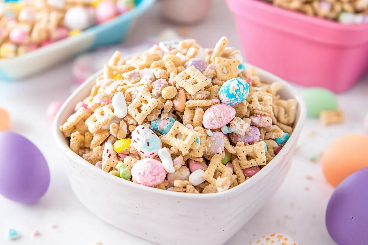 Tips for Bunny Bait - Easter Chex Mix