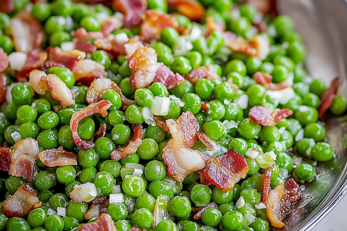 Tips for Sauteed Green Peas and Bacon
