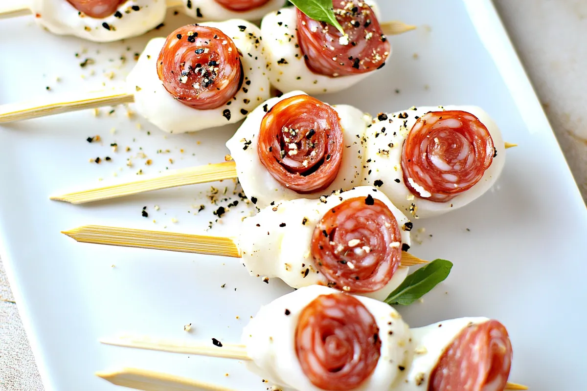 Tips for Salami Rose Skewers
