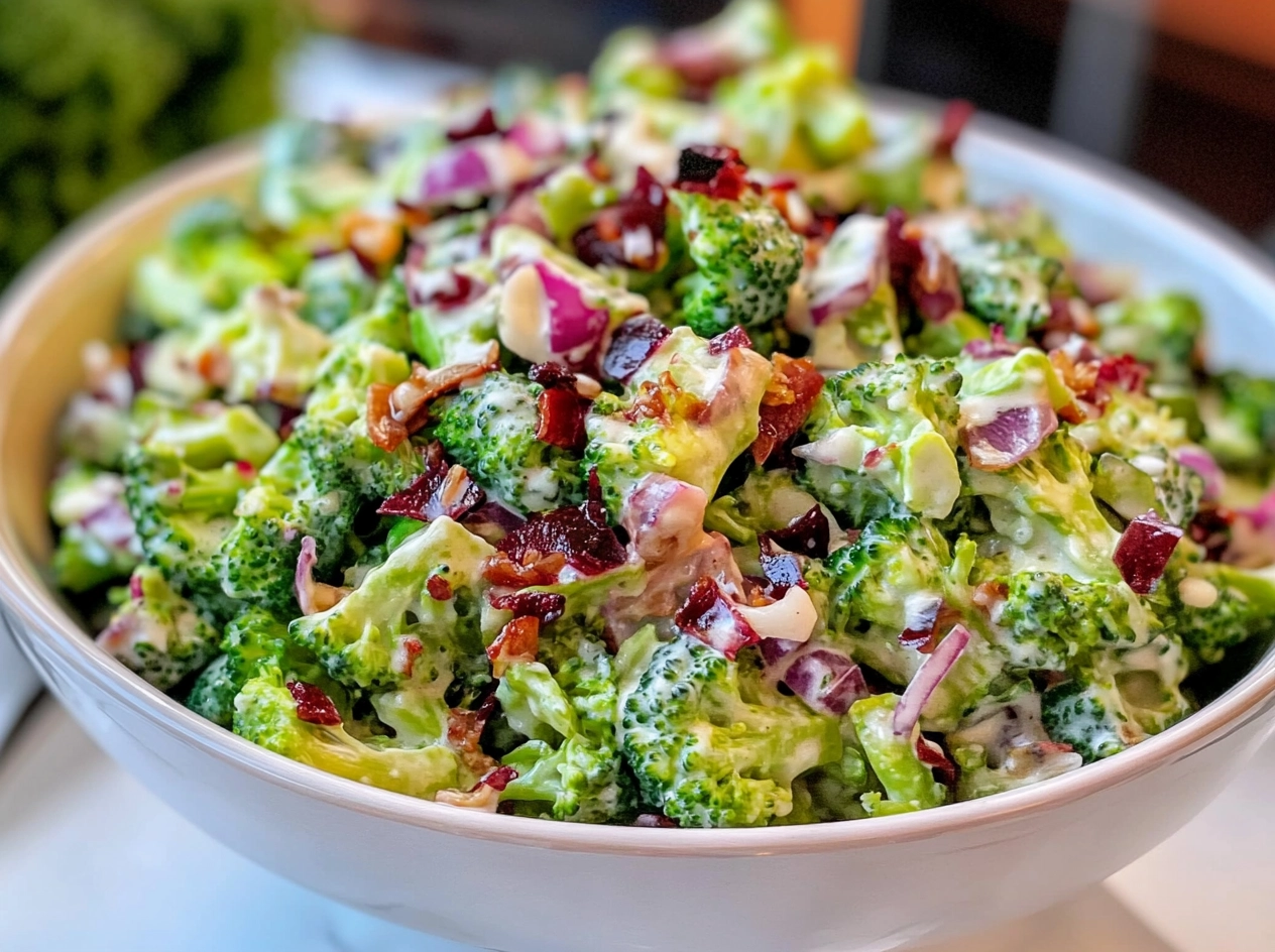 Preparation Steps for Broccoli Salad