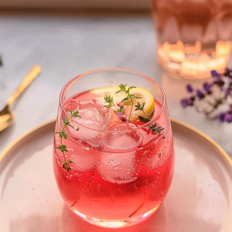 Pink Lemonade Cocktail