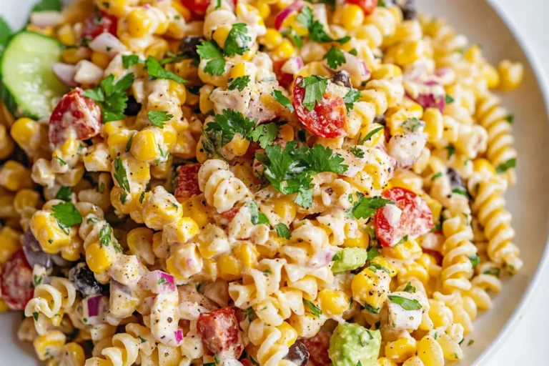 Mexican Street Corn Pasta Salad – Food with Feeling