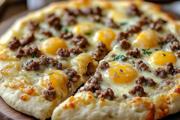How to Make Biscuits and Sausage Gravy Breakfast Pizza