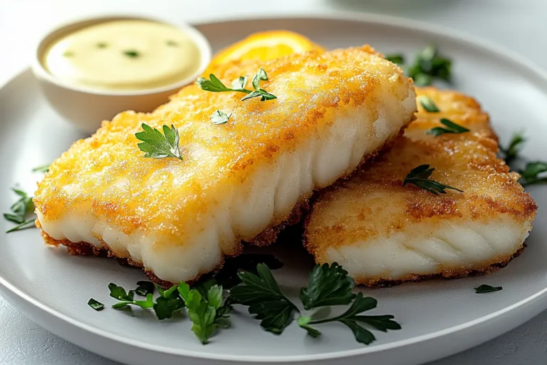 Fried Cod Fish Recipe with a Crispy Golden Crust