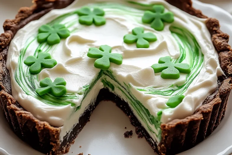 Shamrock Swirl Pie: A Festive St. Patrick’s Day Treat