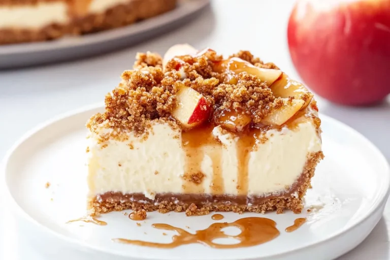 Apple Crisp Cheesecake: A Dreamy Dessert Delight