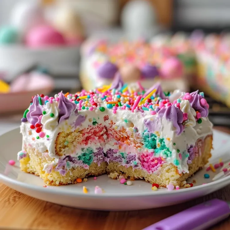 Easter Poke Cake: A Colorful Delight for Your Celebration