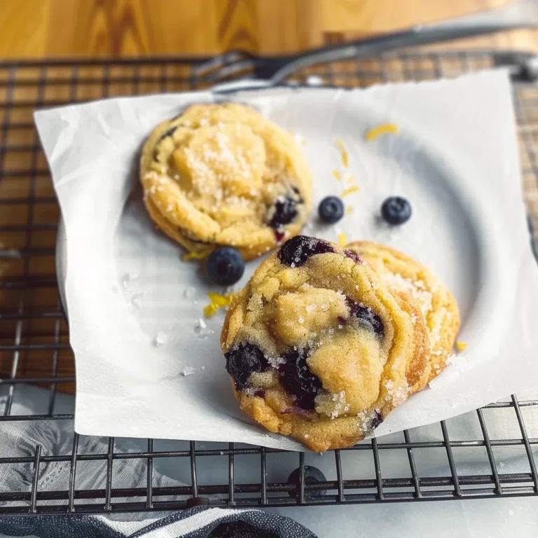 Lemon Blueberry Cookies: Tangy & Sweet Delight