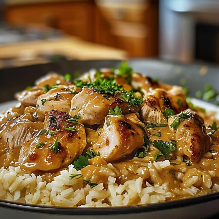 Smothered Chicken and Rice: Comfort Food Delight
