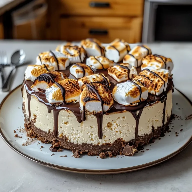 The Perfect S’mores Cheesecake