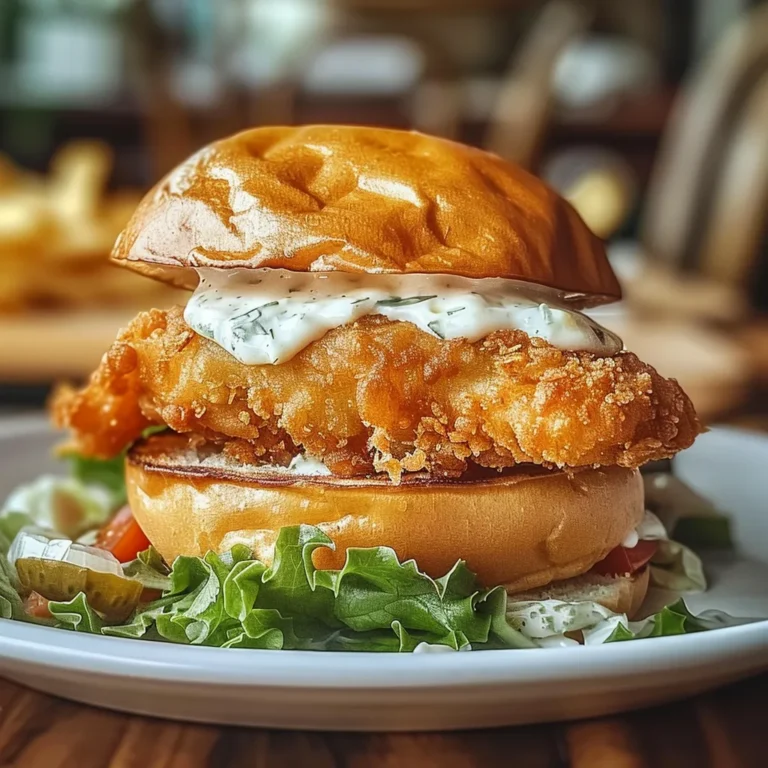 Crispy Fried Cod Fish Sandwich Recipe You’ll Love
