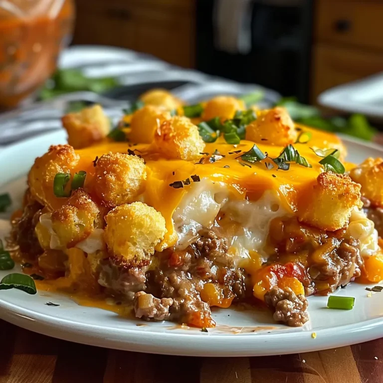 Shepherd’s Pie Tater Tot Casserole: A Comforting Twist