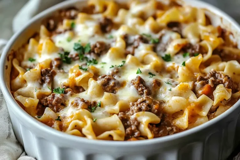Sour Cream Beef Noodle Casserole: Comfort Food Delight