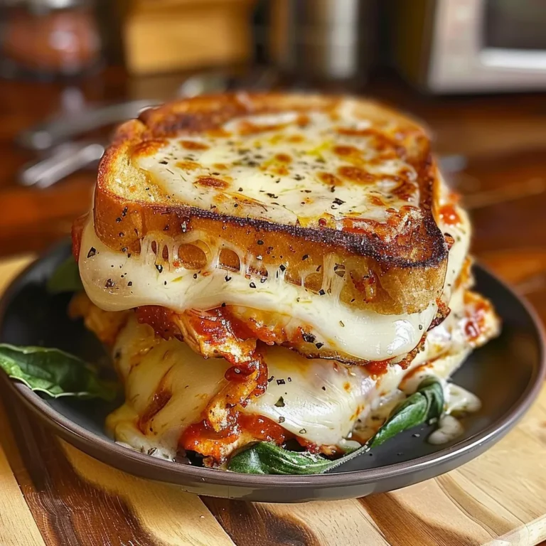 Lazy Chicken Parmesan Grilled Cheese: A Quick & Tasty Delight