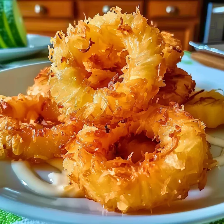 Fried Pineapple Rings: Sweet & Crispy Delight