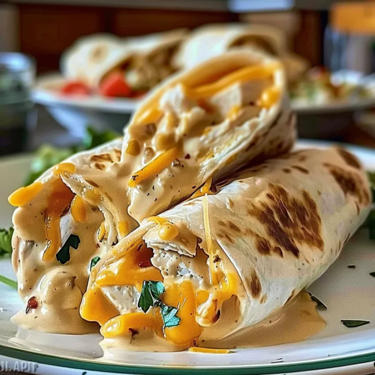 Quick Cheesy Chicken Wrap: Easy & Delicious Recipe