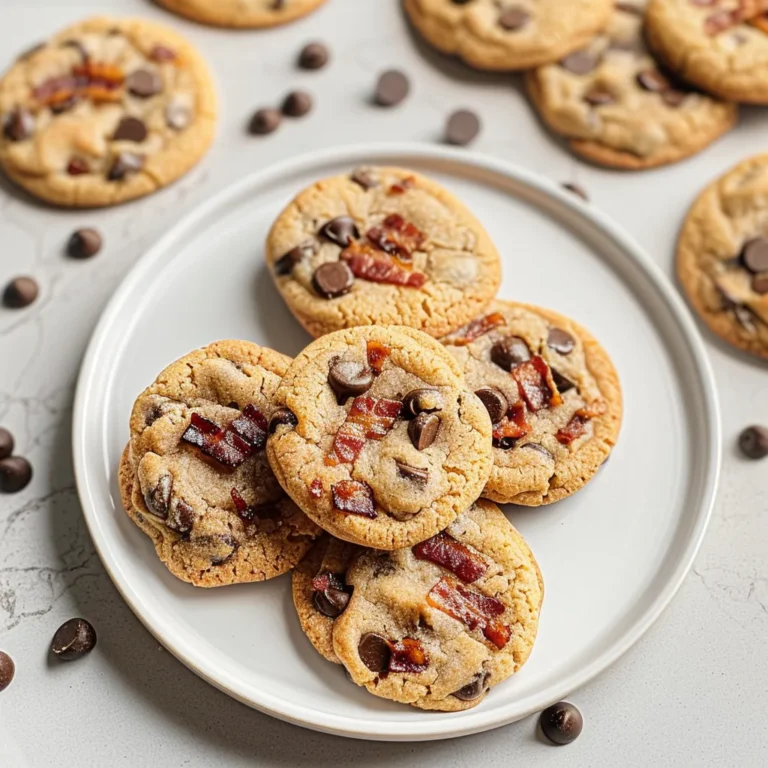 Maple Bacon Chocolate Chip Cookies: Sweet & Savory Delight