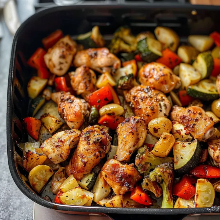 Air Fryer Chicken and Vegetables: Quick & Delicious Recipe
