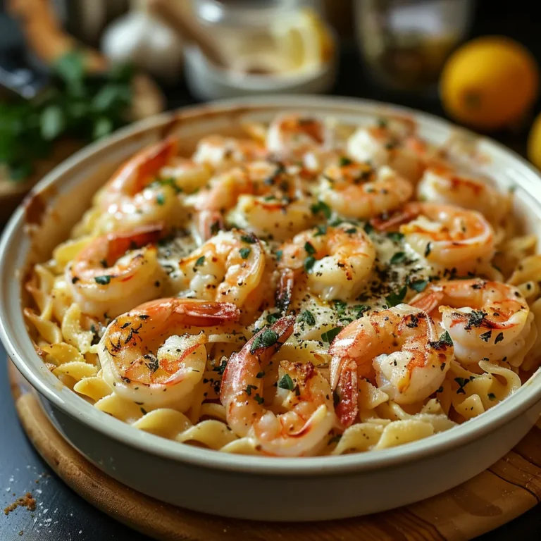 Shrimp Scampi Pasta Bake: A Flavorful Comfort Dish