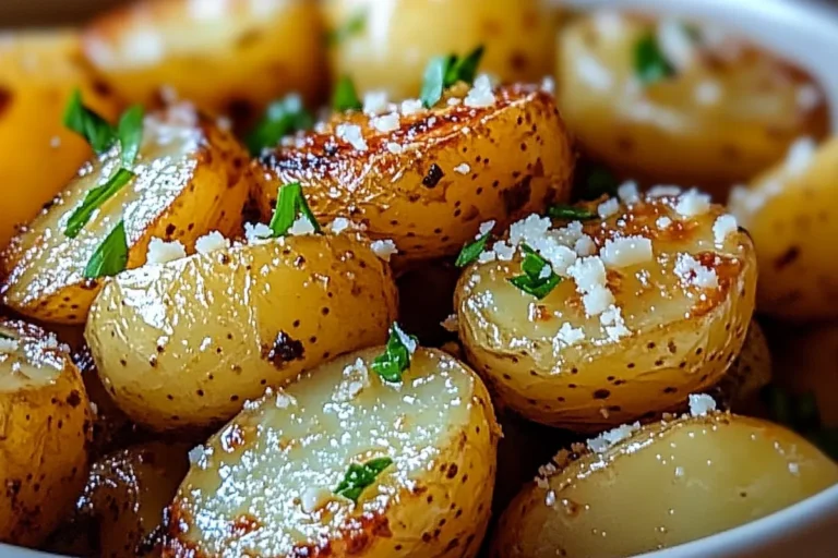 Roasted Garlic Butter Parmesan Potatoes – A Flavor Explosion