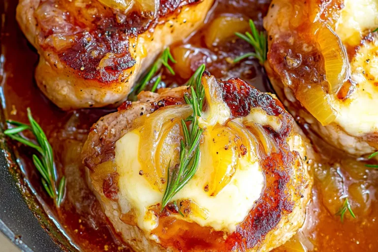French Onion Pork Chops: Savory Comfort Food Delight
