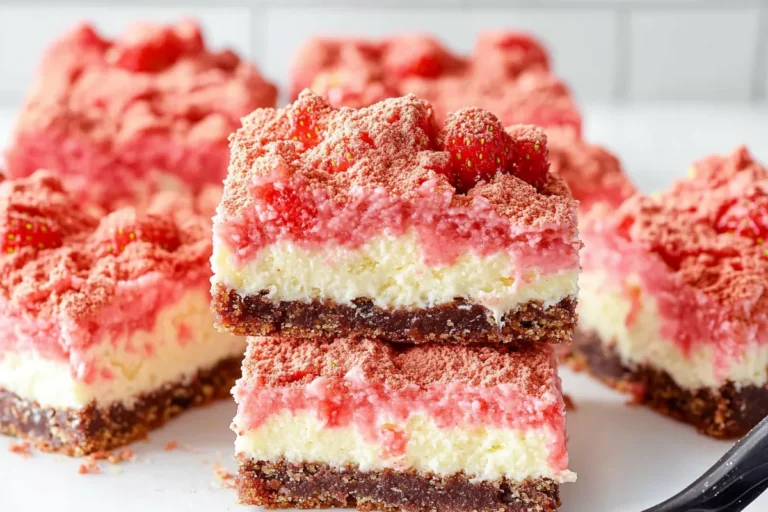 Strawberry Cheesecake Brownies: A Decadent Delight