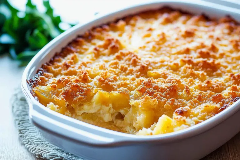 Pineapple Casserole: A Sweet and Savory Delight