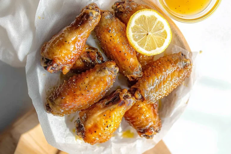 Honey Lemon Pepper Wings: A Flavorful Delight