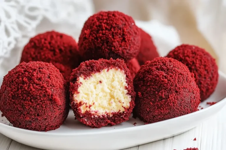Red Velvet Cheesecake Bites: Decadent Dessert Delights
