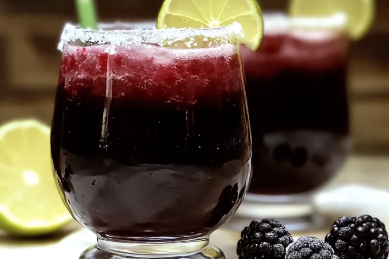 Blackberry Margarita Smash Recipe: Refreshing & Delicious