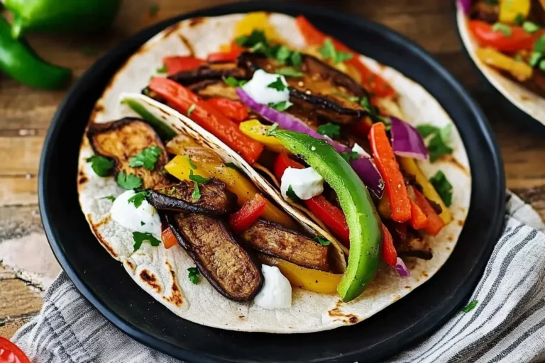 Portobello Vegan Fajitas: Flavorful Plant-Based Delight