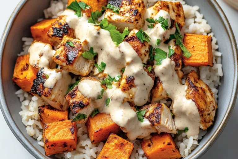 Chicken and Sweet Potato Rice Bowl: A Flavorful Delight