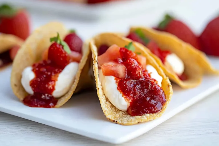 Cheesecake Tacos: A Delicious Twist on Dessert
