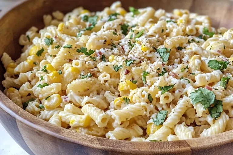 Elote Pasta Salad Recipe (Mexican Street Corn) – Easy & Delicious