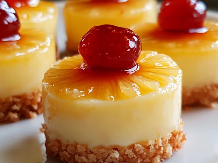 MINI PINEAPPLE CHEESECAKES-2